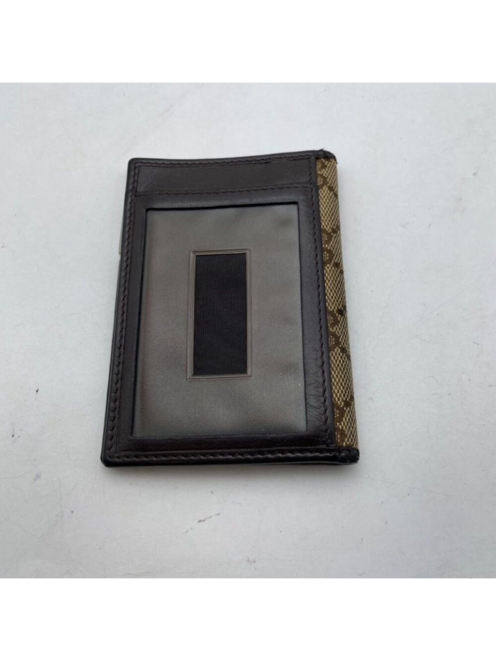 Gucci GG Canvas Card Case Brown - Picture 10 of 15